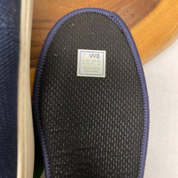 Rothy’s Striped Classic Slip On Sneakers - Picture 6 of 7